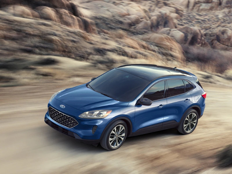 Napa Ford - The luxury of the 2022 Ford Escape Titanium trim near Brentwood CA