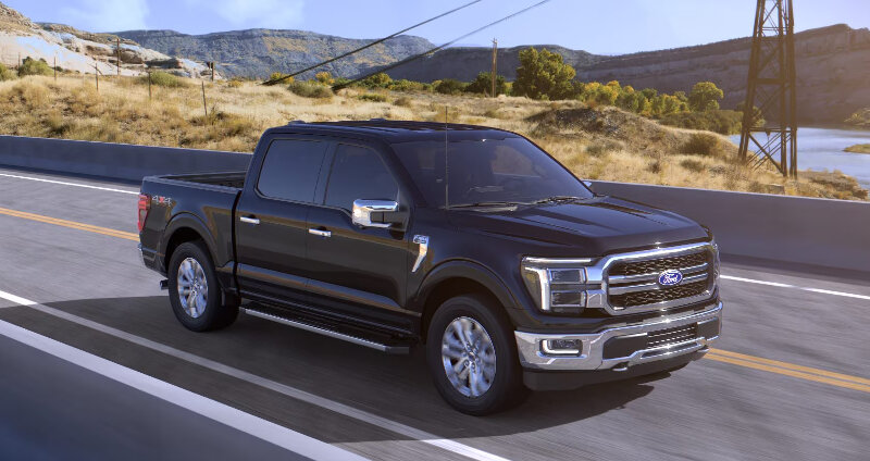 Napa Ford - Step Inside the Luxurious Interior of the 2024 Ford F-150 LARIAT near St. Helena, CA